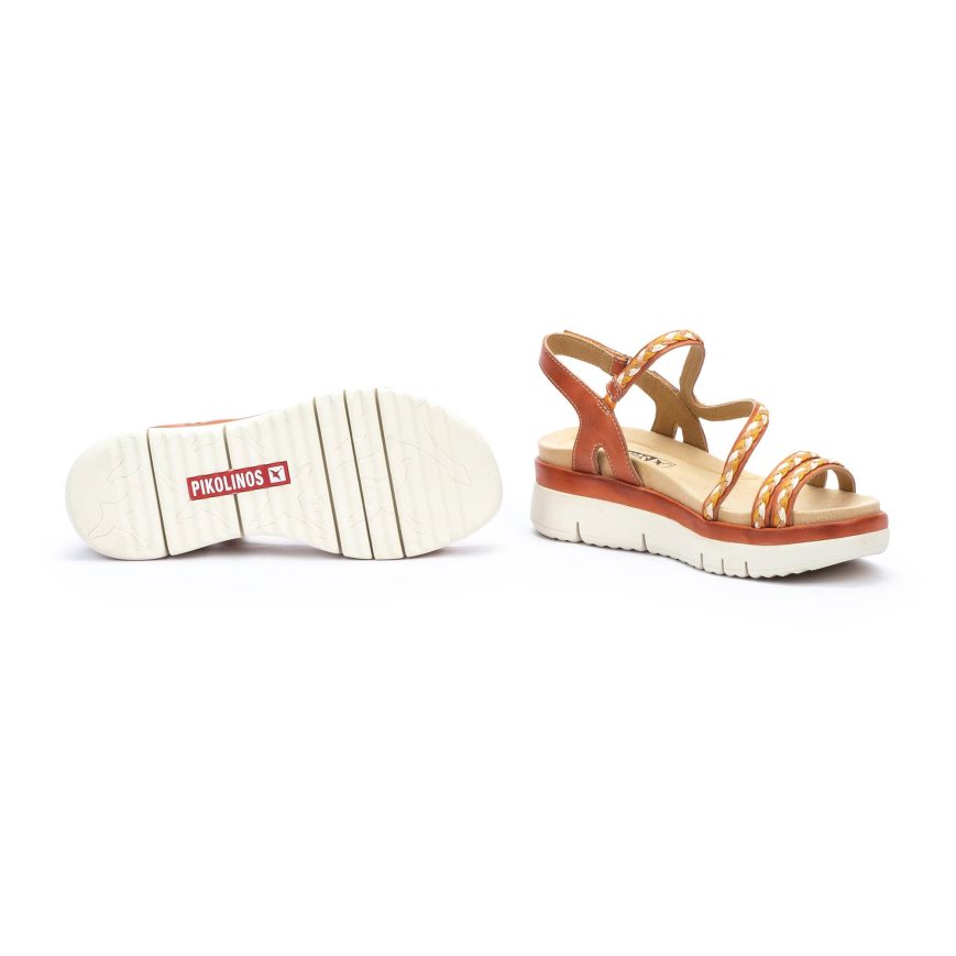 Women's Pikolinos PALMA Sandals Brown | NZ E829701